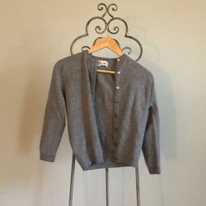 VINTAGE Dalton 100% Cashmere Cardigan